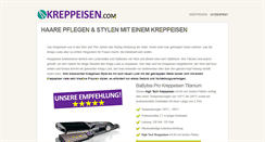 Desktop Screenshot of kreppeisen.com